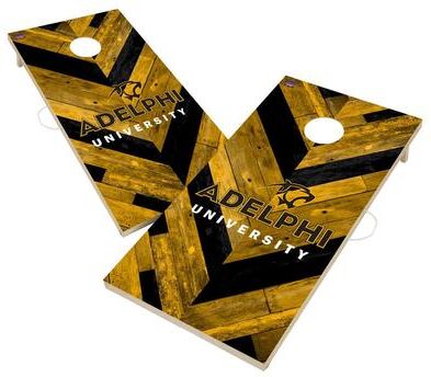 Skip's Garage Adelphi University Panthers Cornhole Board Set