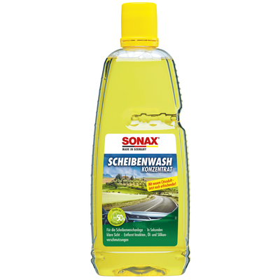 SONAX Reiniger, Scheibenreinigungsanlage ScheibenWash Konzentrat Citrus [1 l] 02603000