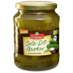 Schweizer Salz-Dill Gurken demeter 650g