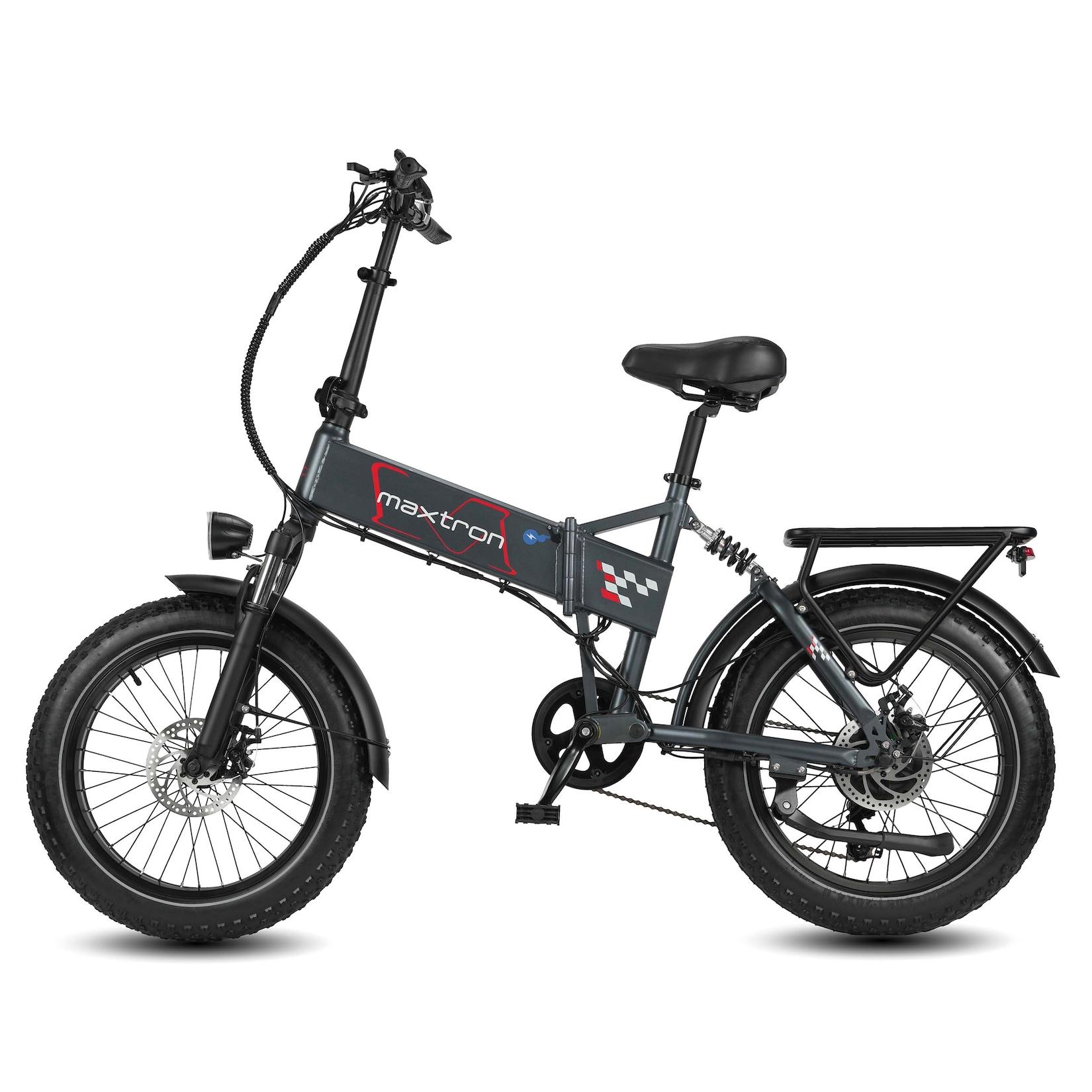 Maxtron Polaris, Falt-E-Bike, Off-road E-Bike, 20" Zoll, dunkelgrau