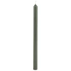 IB Laursen Dünne hohe Kerze 20 cm, Ø 1,3 cm, moosgrün