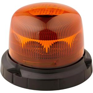 Hella Warnleuchte RotaLED 2RL 014 979-001, orange, 360° LED, mit 12 / 24 V, anschraubbar, ECE R65, Rundumkennleuchte