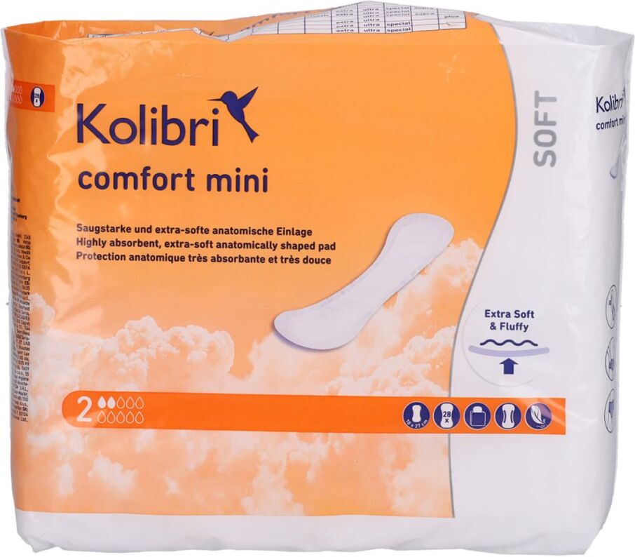Kolibri comfort Vorlagen anatomisch mini 28stk