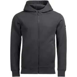 Kapuzen-Sweatjacke "QUENTIN" - 4XL - anthrazit