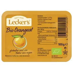 Lecker's Orangeat gewürfelt - Becher bio