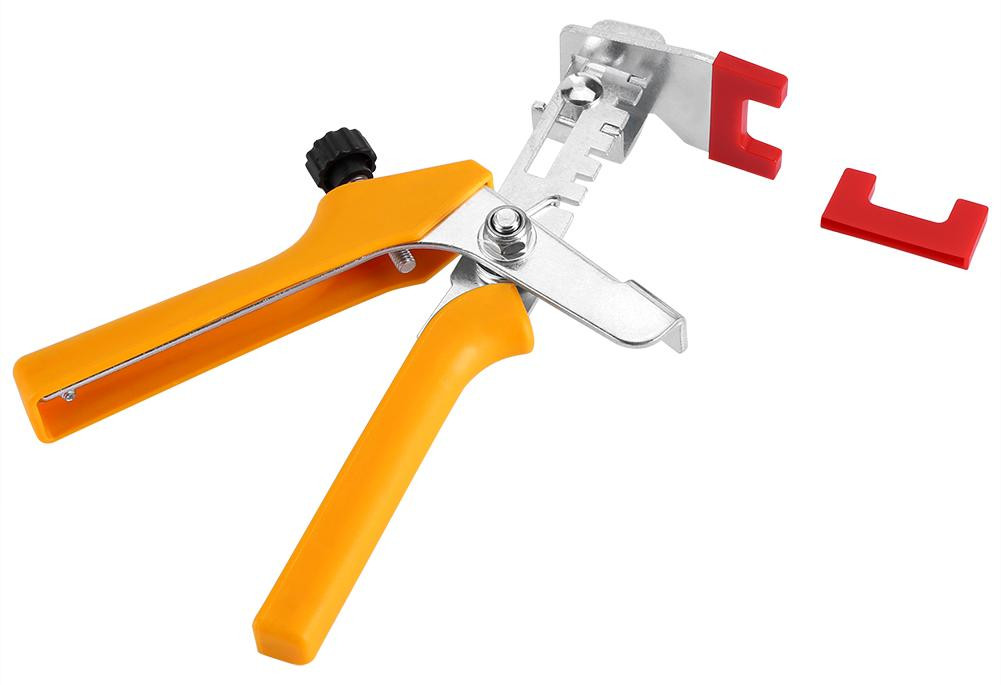 Gistuch Vloerklauw Tegelzoeker Geel voor het egaliseren en installeren van keramische tegels
