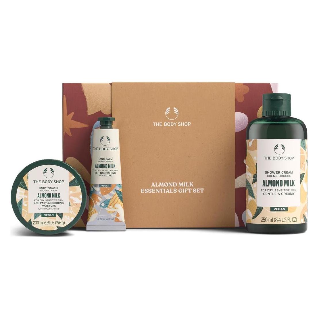 The Body Shop Kleine Mandelmilch-Estuche 3 pz (Körperpflegeset) (65206267)