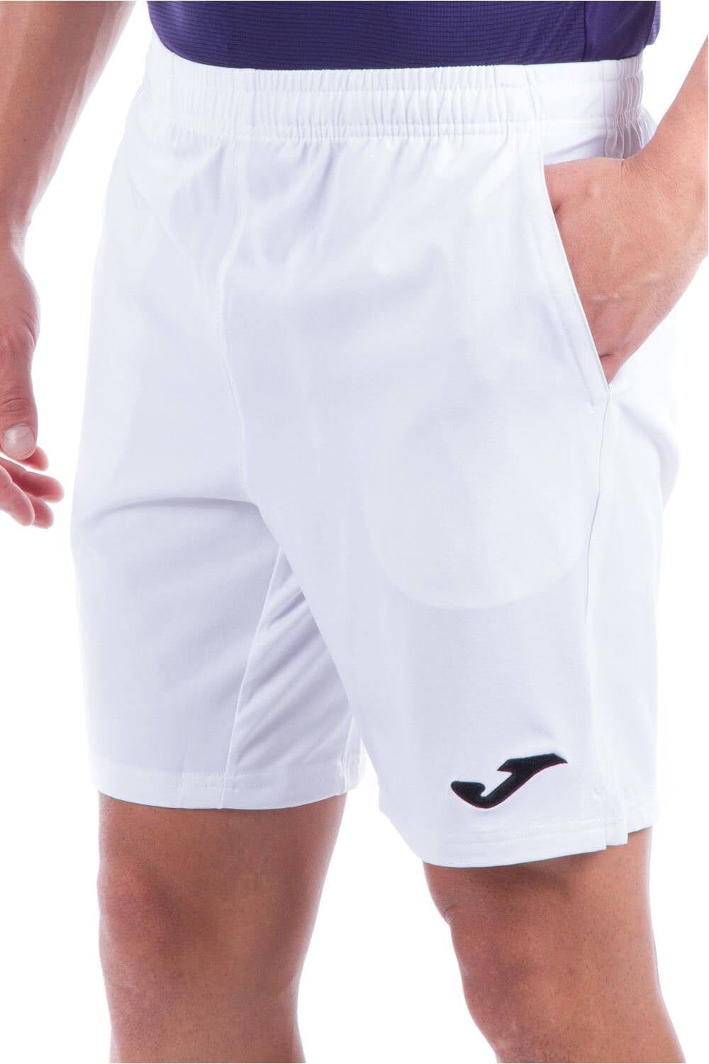 Joma master pantalón tenis hombre Blanco (M)