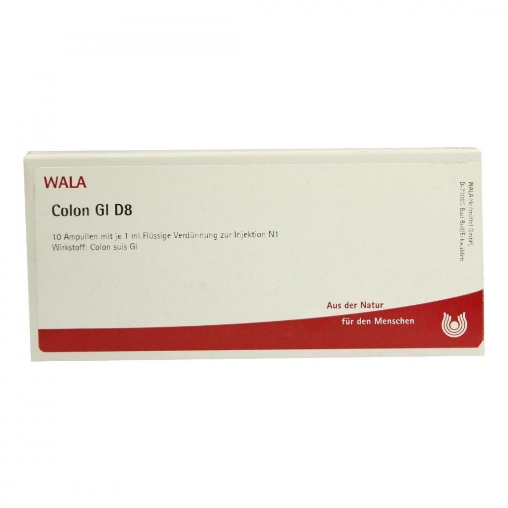 WALA Heilmittel GmbH Colon Gl D8 Ampullen 03359894