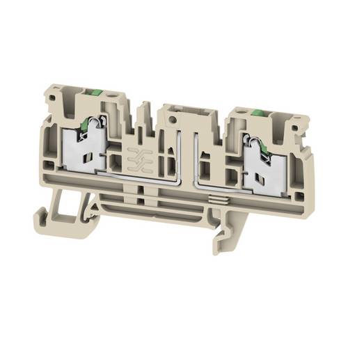 Weidmüller 3016710000 Grundklemme für Bauelementstecker Federklemme Beige 50St.