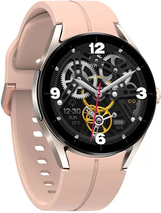 INF Smartwatch mit EKG und Bluetooth-Anrufen Rosa