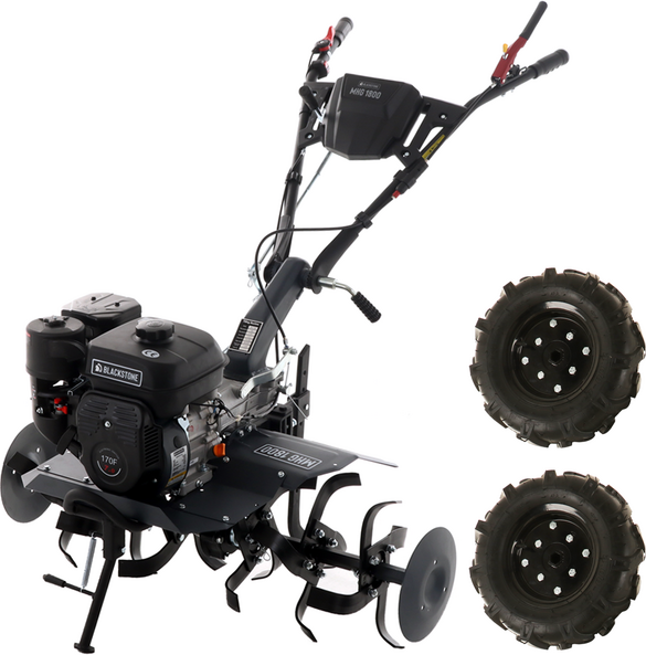 BlackStone MHG 1800  Benzin-Motorhacke mit 212 cm³ Hubraum  7 PS