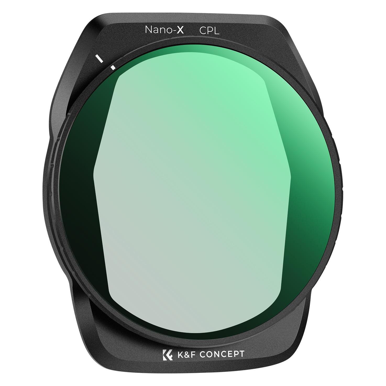 K&F Concept CPL HD Anti-Reflexionsbeschichtung (Drohnen Filter, DJI Air 3s) (KF01.2878)