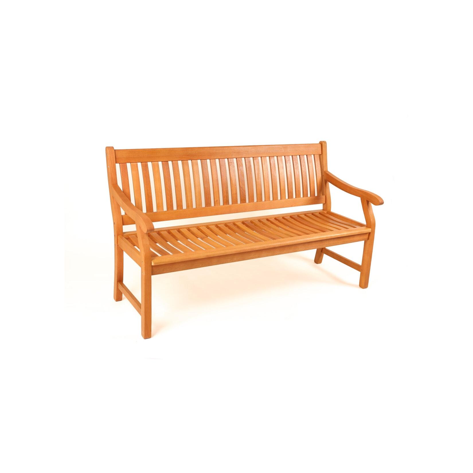 Sedex Sedex Gartenbank New Jersey 2-Sitzer aus Eukalyptusholz – 120 cm Natur