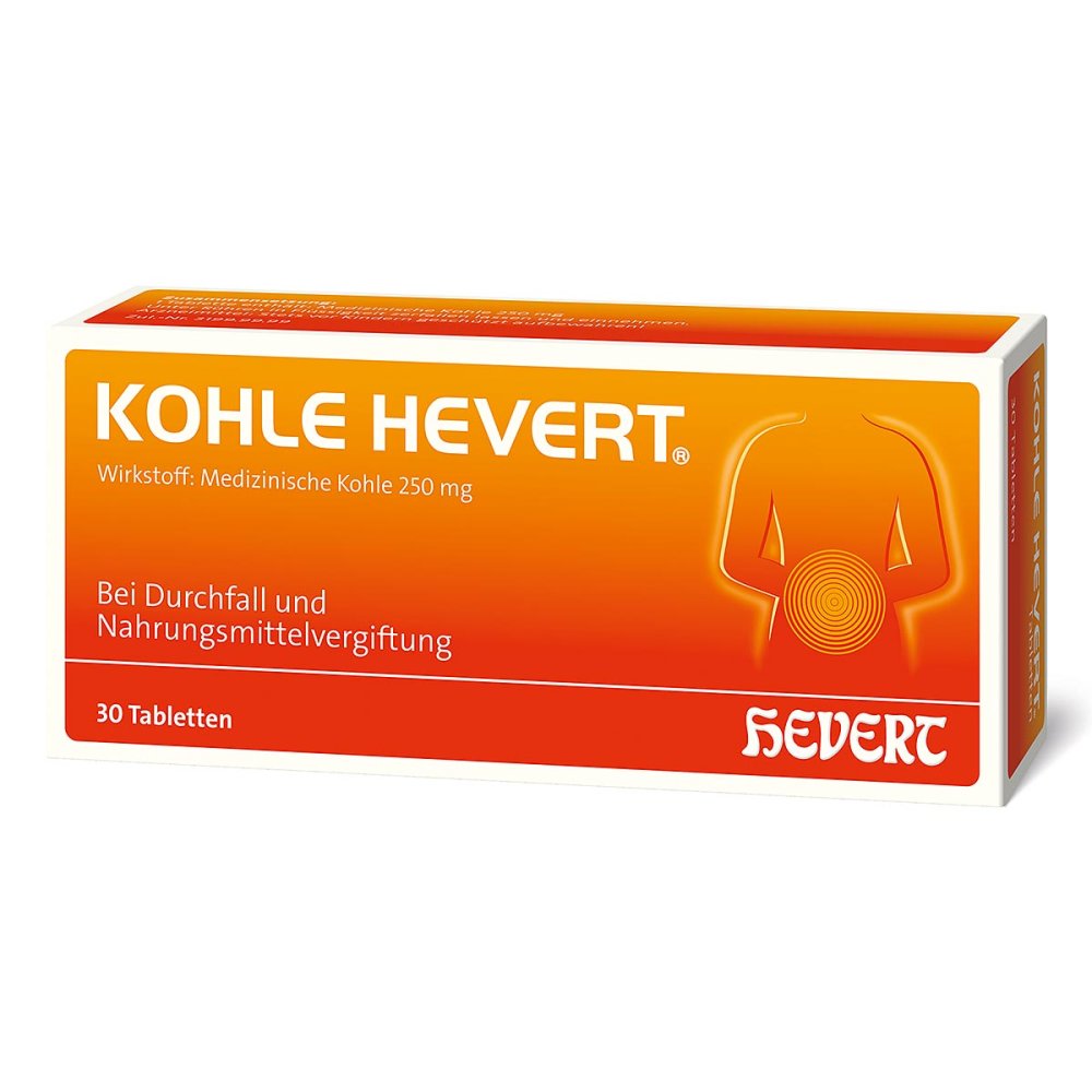 Hevert-Arzneimittel GmbH & Co. KG Kohle Hevert Tabletten 19428491