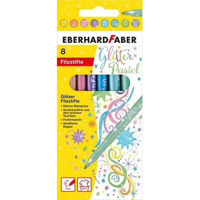 Filzstifte Glitzer Pastell