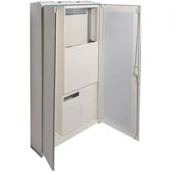 Hager FP93W2N Wandlerschrank, universN, 1400 x 800 x 205 mm, ohne Wechselplatte