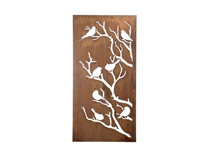 Nouvel Paravent Birdie Rost 2 × 1 m