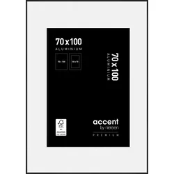 Bilderrahmen ACCENT PREMIUM (BH 70x100 cm) - schwarz - BH 70x100 cm