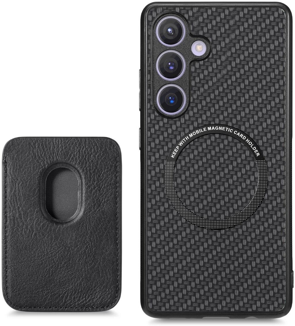 INF Retro Magnetische Schutzhülle für compatible with Samsung S23PLUS mit Kartenfach