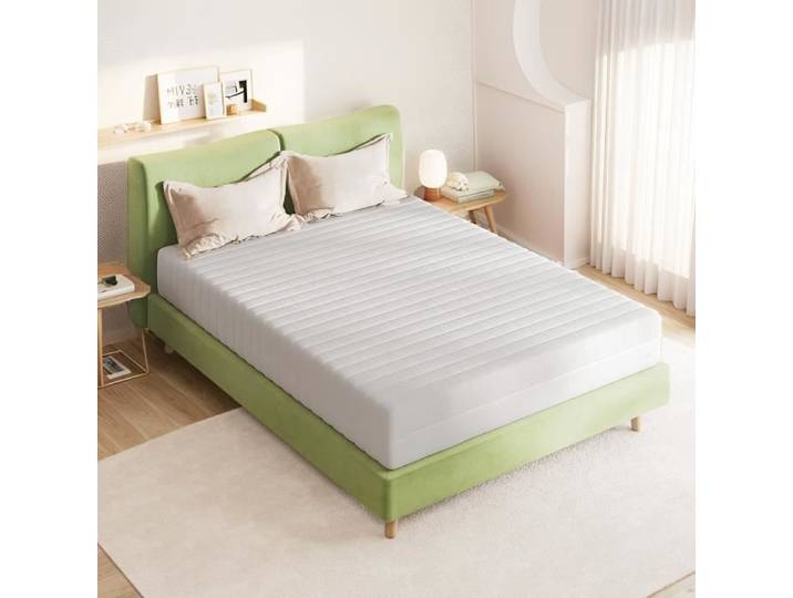 Matelas 140x190 7 Zones de Confort Réversible Été/Hiver Respirable Hauteur 14 cm