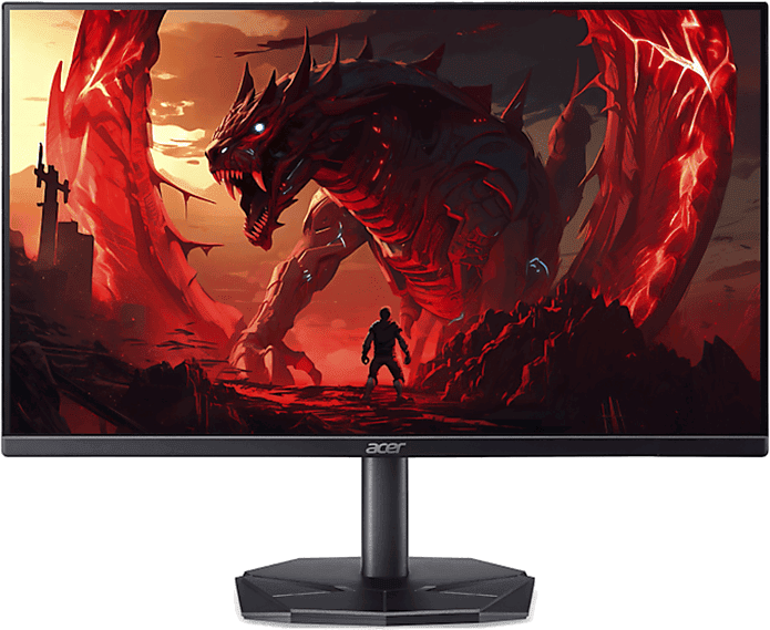 Monitor gaming - Acer Nitro KG240YP0BI, 24 " Full-HD, 144 Hz, 1 ms, VA, FreeSync, Pantalla antireflejante, Negro