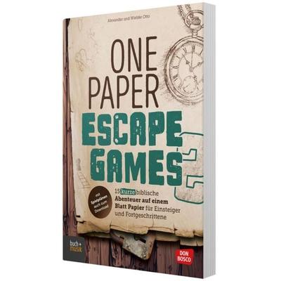 One Paper Escape Games 2, Set von Alexander Otto,Wiebke Otto,Merle Weilandt,Nils Weilandt, Don Bosco, 978-3-7698-2579-4