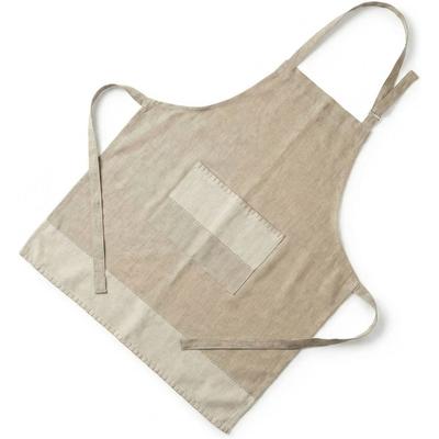 Kochschürze OTTO HOME "Schürze beigetöne 70x80cm", natur, B:80cm, Baumwolle, Schürzen, Kochschürze
