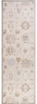 Nuloom Vivica SplashGuard Faded Medallion Machine Washable Area Rug