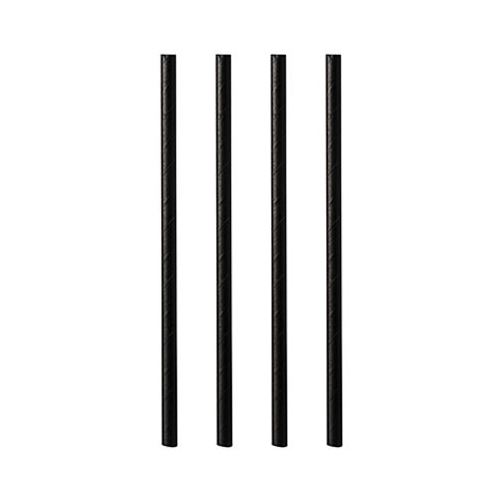 PAPSTAR 100 Strohhalme pure schwarz