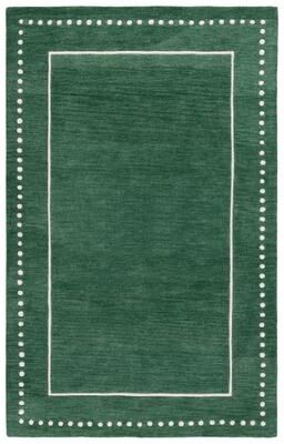 SAFAVIEH Handmade Bella Alverta Dotted Border Wool Rug