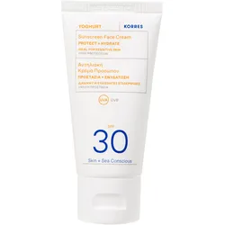 KORRES YOGHURT Sonnencreme für das Gesicht SPF30