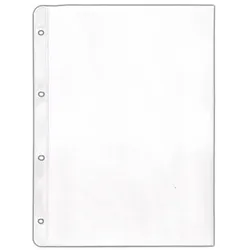 DECOR SERVICE Ersatzfolien (PVC) transparent, matt, A4, 10 Stk.