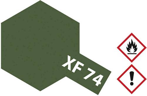 Tamiya Acrylfarbe Braunoliv (matt) XF-74 Glasbehälter 10ml