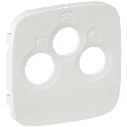 Legrand 754799 TV-R-SAT-Abdeckung für das Schalterprogramm VALENA ALLURE, Farbe: Perlmutt