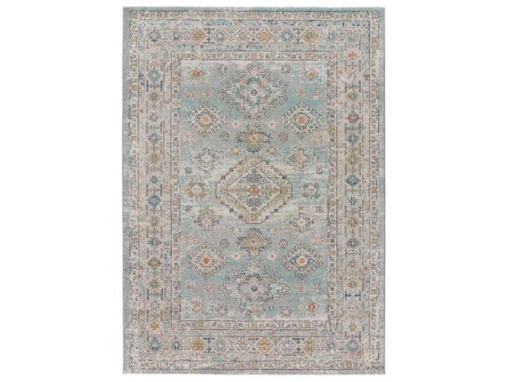 Tapis vintage oriental bleu/beige 120x170 cm