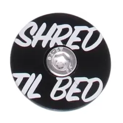 KIDS RIDE SHOTGUN Shred Til Bed Ahead Kappe 1 1/8” | schwarz