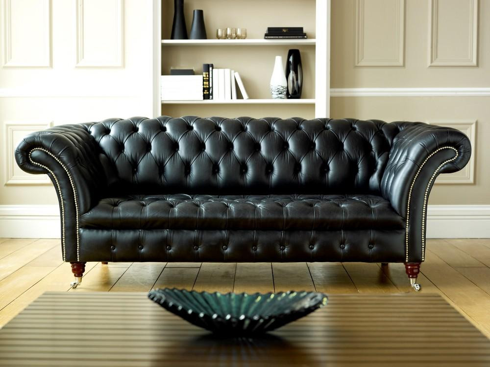 Chesterfield 3-zits designbank voor volwassenen
