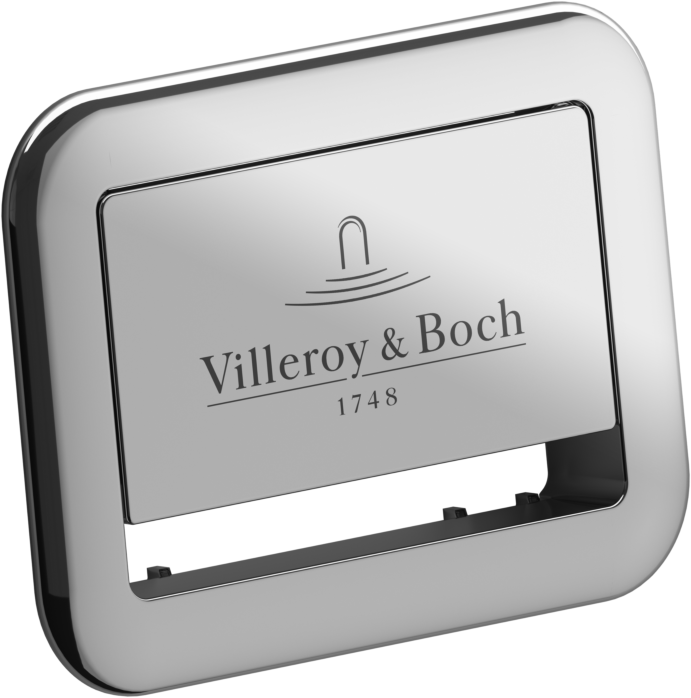 Villeroy und Boch Push-to-Open Ventil U909520AL 14,5x27,5x11,4cm, ohne Überlauffunktion, nature grey