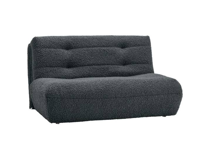 Carryhome Schlafsofa, Anthrazit, Kunststoff, 2-Sitzer, 150x85x100 cm, Made in Germany, Liegefunktion, Schlafen auf Sitzhöhe, Kinderzimmer & Jugendzimmer, Jugendmöbel, Jugendsofas
