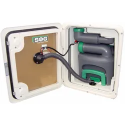 SOG I Typ D (C400) 12V Toilettenentlüftung Türvariante schwarz
