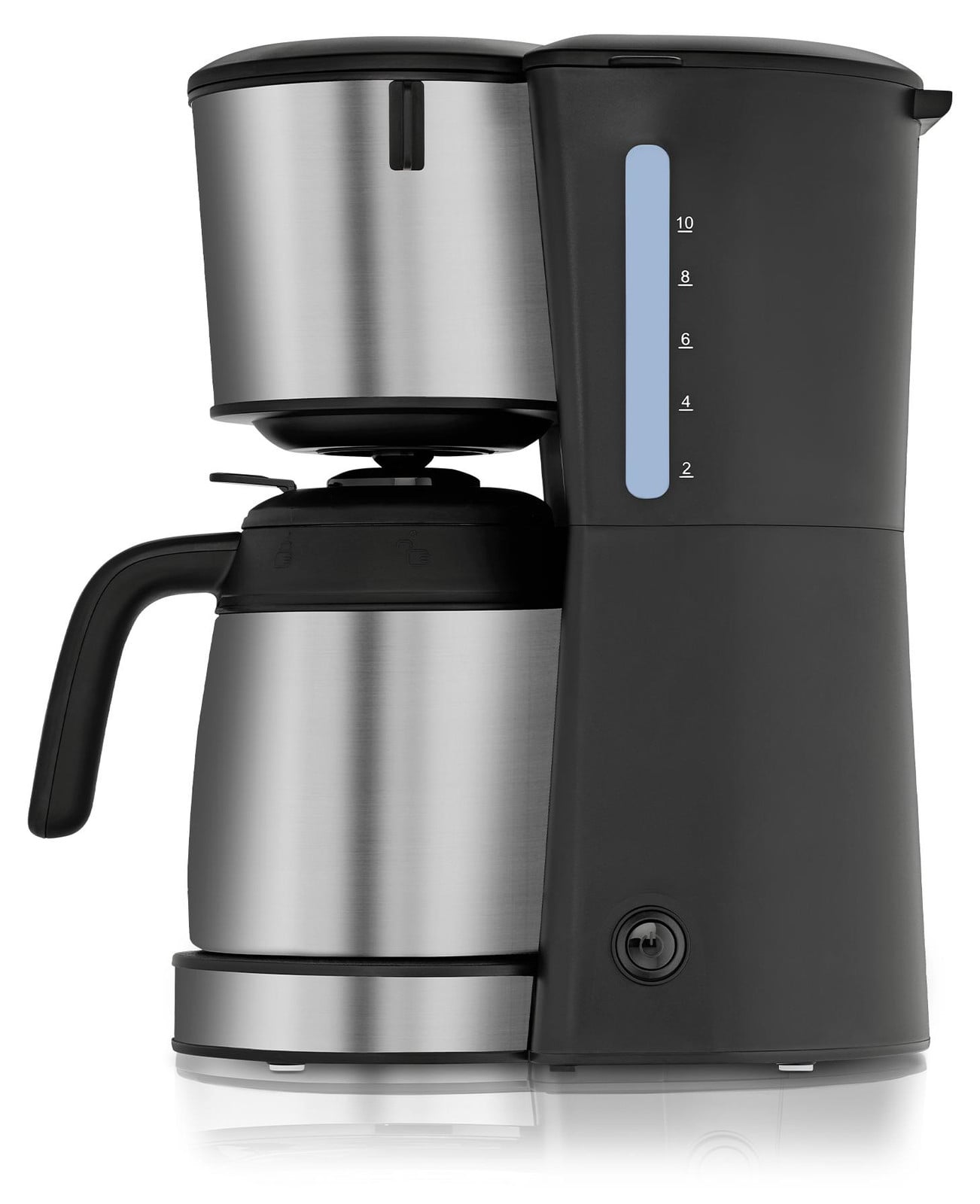 WMF Bueno Koffiezetapparaat met thermoskan, 10 kopjes, roestvrij staal