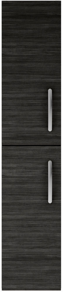 Nuie Linen Cabinet Hacienda Black 143.5cm H X 30cm W X 25.3cm D