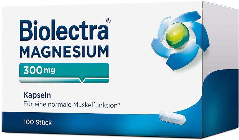 Biolectra Magnesium 300 mg Kapseln 100stk