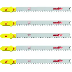 Mafell Stichsägeblatt W6 Wood 5 Stück für Akku-Stichsäge PS 2-18 093846