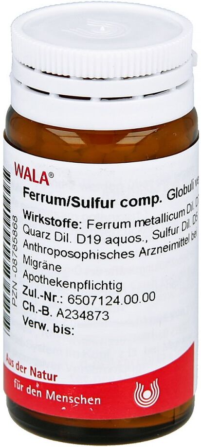 Ferrum Sulfur compositus Globuli