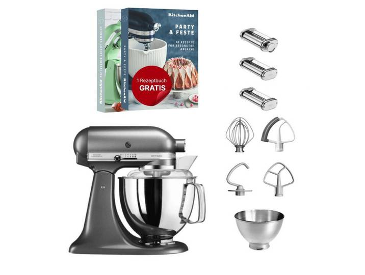 KitchenAid Küchenmaschine KitchenAid 4,8 L 5KSM175 Artisan Küchenmaschine Pastalover
