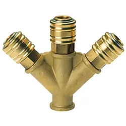 EWO, Zubehör Druckluftwerkzeug, Tee 3/8" with quick connectors 1373