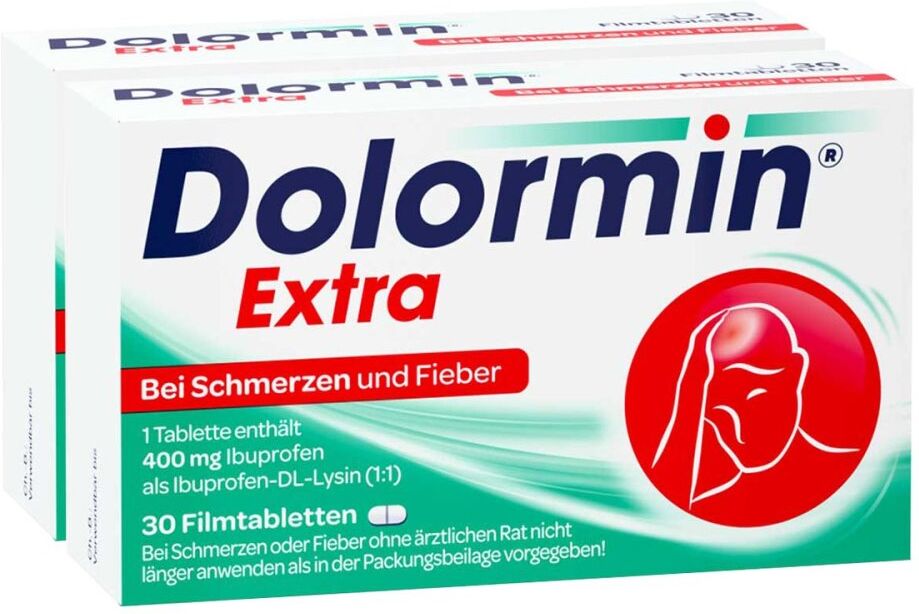 Dolormin extra - bei Schmerzen 2 x 30stk