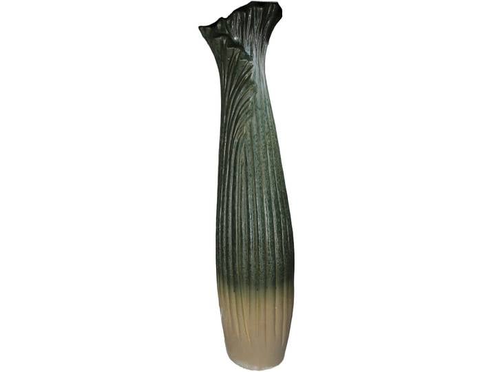 Vase Myko grün Steingut H 93.5 cm - Vase